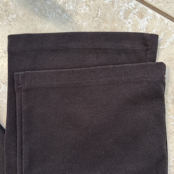 Vintage Express World Brand Chocolate Brown Straight Leg Stretch Pants Sz M/Reg - Picture 7 of 8